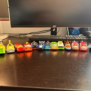 14 die cast paw patrol cars and trucks